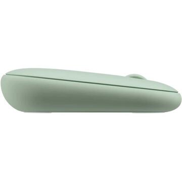 Mouse Logitech M350 Pebble WL Mouse EUCALYPTUS  Verde deschis 1000 dpi 3 butoane Bluetooth  Wireless