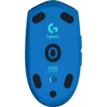 Mouse Logitech G305 Lightspeed WL Gaming Mouse Albastru USB Wireless 12000 dpi