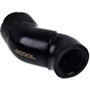 Alphacool Alphacool Eiszapfen 90° angle adapter 1/4", black - 17250