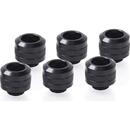 Alphacool Alphacool Eiszapfen PRO 13mm HardTube Fitting G1 / 4 - Deep Black Sixpack, connection