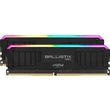 Memorie Crucial Ballistix MAX RGB DDR4 - 32GB - 4400 - CL - 19 Dual Kit (BLM2K16G44C19U4BL)