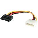 6in 4 Pin LP4 to SATA Power Cable Adapter