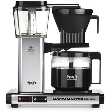 Cafetiera MOCCAMASTER Select 1520 W 1.25 L Argintiu