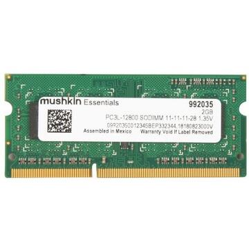 Memorie laptop Mushkin SO-DIMM DDR3 2 GB 1600-CL11 - Single - Essentials Laptop
