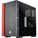 SilverStone Silverstone SST-RL08BR RGB, Tower Case (Black / Red, Tempered Glass)