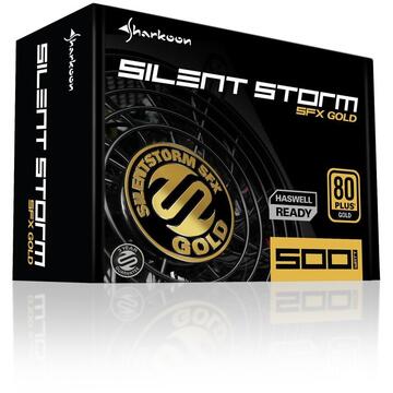 Sursa Sharkoon SilentStorm SFX Gold 500W Modular - 80Plus Bronze