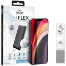 Eiger Eiger Folie Clear Tri Flex iPhone 12 / 12 Pro Clear 2 buc/pachet (0.4 mm, 5H)