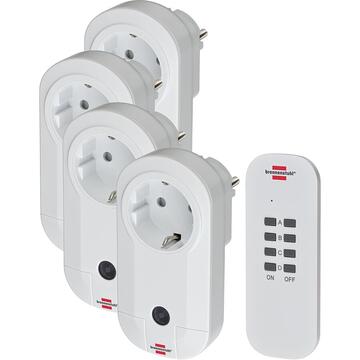 Prelungitor Brennenstuhl Comfort-Line wireless switch set 4 Bucati