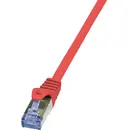 LogiLink LOGILINK - Patch Cablu Cat.6A 10G S/FTP PIMF PrimeLine 0,25 roșu