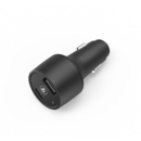 Car Charger, USB-C, Power Delivery (PD) / Qualcomm® + USB-A, 30 Watt, black