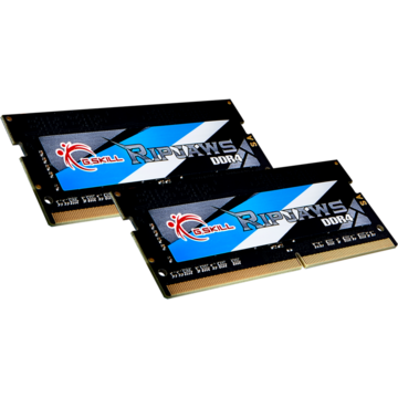 Memorie laptop G.Skill Ripjaws - DDR4 - kit - 64 GB: 2 x 32 GB - SO-DIMM 260-pin - 2666 MHz / PC4-21300 - unbuffered