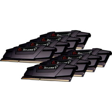 Memorie G.Skill Ripjaws V - DDR4 - 256 GB Kit : 8 x 32 GB - DIMM 288-pin - unbuffered