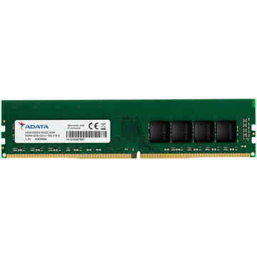 Memorie Adata Premier Series - DDR4 - module - 8 GB - DIMM 288-pin - 3200 MHz / PC4-25600 - unbuffered