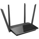 D-Link Wi-Fi router D-LINK DIR-842V2 AC1200 1XWAN 4XLAN, dual-band, black
