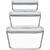 Cutii alimentare Set of 3 Glass Containers Zwilling Fresh & Save