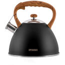 PROMIS Promis TMC12 kettle 3 L Black, Stainless steel