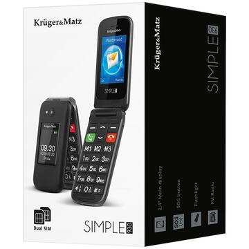 Telefon mobil Kruger Matz TELEFON GSM SENIORI SIMPLE 930 KRUGER&MATZ