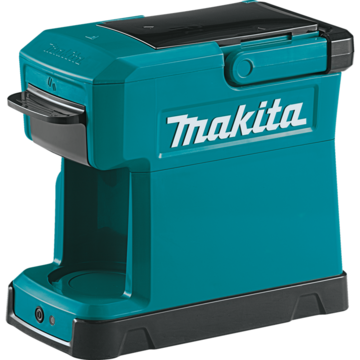 Cafetiera Makita DCM501Z Aparat de facut cafea cu acumulator (fara incarcator si fara acumulator) Albastru