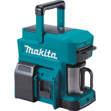 Cafetiera Makita DCM501Z Aparat de facut cafea cu acumulator (fara incarcator si fara acumulator) Albastru