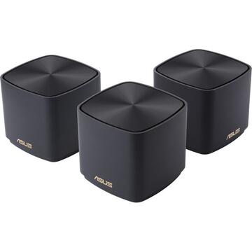 Router wireless Asus ZenWiFi AX Mini (XD4) AX1800 3 Set - ZenWiFi AX Mini (XD4) AX1800 3 Set BK
