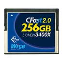 Wise CFast 2.0 Card 3400x  256GB Albastru