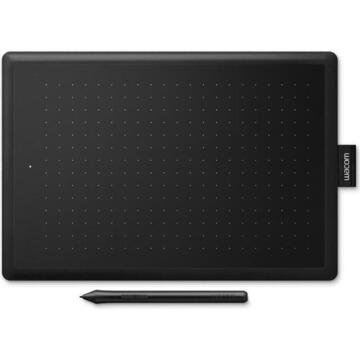 Tableta grafica Wacom One Medium, graphics tablet (Black / Red)