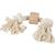 Jucarii animale ZOLUX WILD GIANT A rope toy, 2 knots, with a wooden disc
