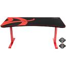 ARENA Gaming Desk black / red - ARENA-RED