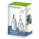 SodaStream Set 2 carafe de sticla Sodastream 615 ml , pentru aparate Crystal sau Penguin
