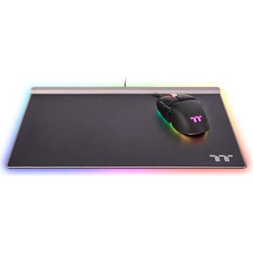 Mousepad Thermaltake Argent MP1 RGB Gaming Mouse Pad,Negru