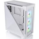 Thermaltake Divider 500 TG Snow ARGB Mid Tower Chassis, White