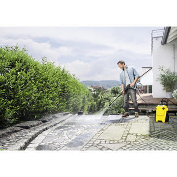 Karcher Kärcher K 4 COMPACT HOME pressure washer Upright Electric 420 l/h 1800 W Black, Yellow