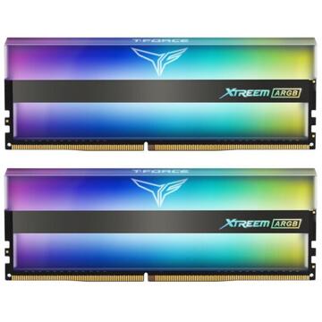 Memorie Team Group T-Force Xtreem ARGB, DDR4-3200, CL14 - 16 GB Dual Kit