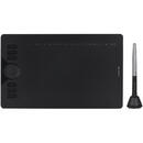 HS610 graphic tablet 5080 lpi 254 x 158.8 mm USB Black
