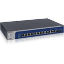 Netgear XS512EM Managed L2 10G Ethernet (100/1000/10000) Blue,Grey 1U