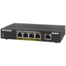 Netgear Netgear GS305Pv2 Unmanaged Gigabit Ethernet (10/100/1000) Power over Ethernet (PoE) Black