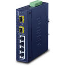 Planet PLANET IGS-620TF network switch Unmanaged Gigabit Ethernet (10/100/1000) Blue