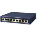 Planet PLANET GSD-908HP network switch Unmanaged Gigabit Ethernet (10/100/1000) Power over Ethernet (PoE) Blue