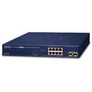 Planet PLANET GS-4210-8P2S network switch Managed Gigabit Ethernet (10/100/1000) Power over Ethernet (PoE) 1U Blue
