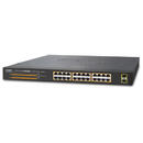 Planet Planet GSW-2620HP network switch Managed 10G Ethernet (100/1000/10000) Black 1U Power over Ethernet (PoE)