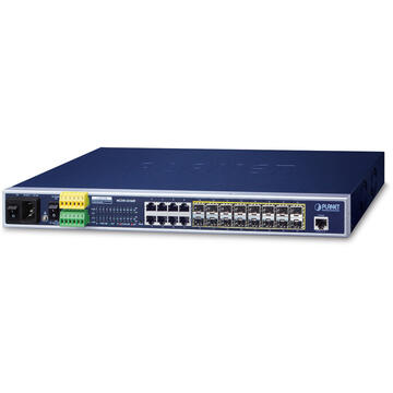 Switch PLANET MGSW-24160F network switch Managed L2+ Gigabit Ethernet (10/100/1000) Power over Ethernet (PoE) 1U Blue