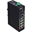 DAHUA Dahua Europe DH-LR2110-8ET-120 Managed L2 Fast Ethernet (10/100) Black Power over Ethernet (PoE)