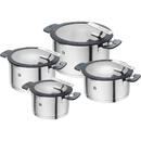 ZWILLING ZWILLING SIMPLIFY 66870-004-0 Pots set Stainless steel 4 pcs. Silver Black