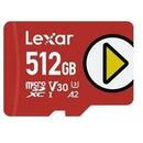 Lexar 512GB Lexar PLAY microSDXC UHS-I cards