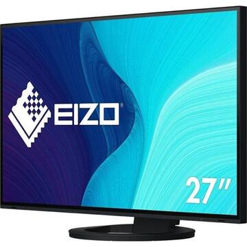 Monitor LED Eizo EV2795-BK - 27" - LED (black, QHD, KVM switch, USB-C)