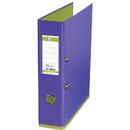 OXFORD Biblioraft A4, plastifiat PP/PP, 80 mm, OXFORD MyColour - violet deschis/verde deschis