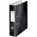 Leitz Biblioraft LEITZ 180 WOW, carton laminat, A4, 80 mm, negru