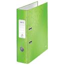 Leitz Biblioraft LEITZ 180 WOW, carton laminat, A4, 80 mm, verde