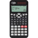 Rebell Calculator stiintific, 12 digits, 417 functii, 162 x 82 x 18 mm, Rebell - negru