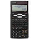 Calculator stiintific, 16 digits, 422 functii, 166x80x14 mm, dual power, SHARP EL-W531TGWH - alb/neg